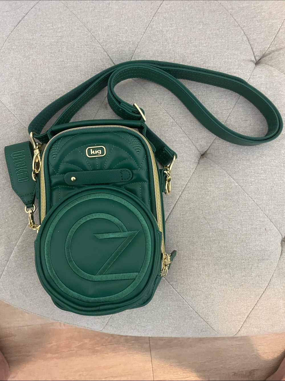 Wicked Lug Skeeter mini Satin Luxe convertible, Crossbody bag